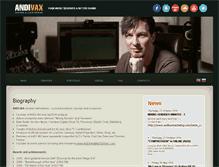 Tablet Screenshot of andivaxmastering.com